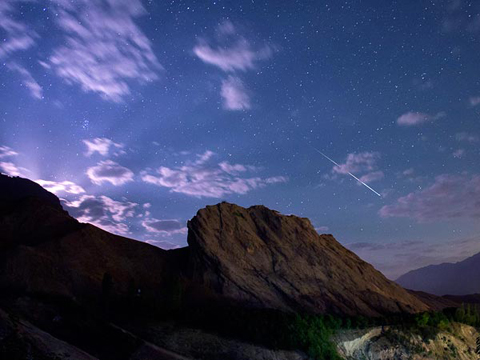 Một vệt sao băng Perseids