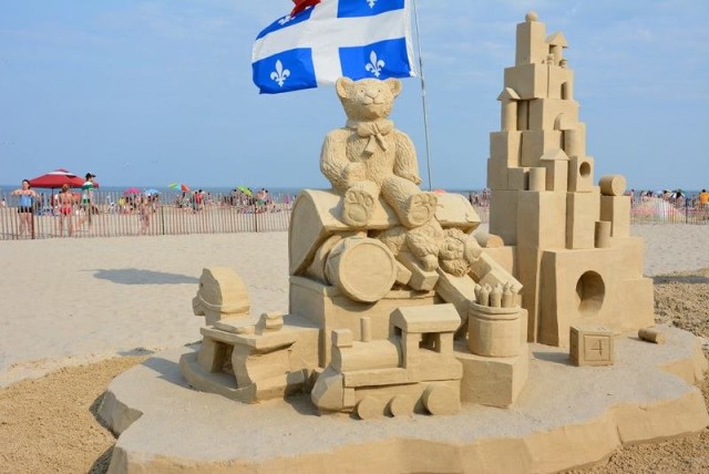 The Festival of Sand Sculptures in the Hamptons