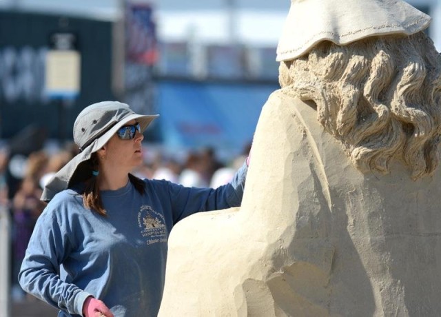 The Festival of Sand Sculptures in the Hamptons