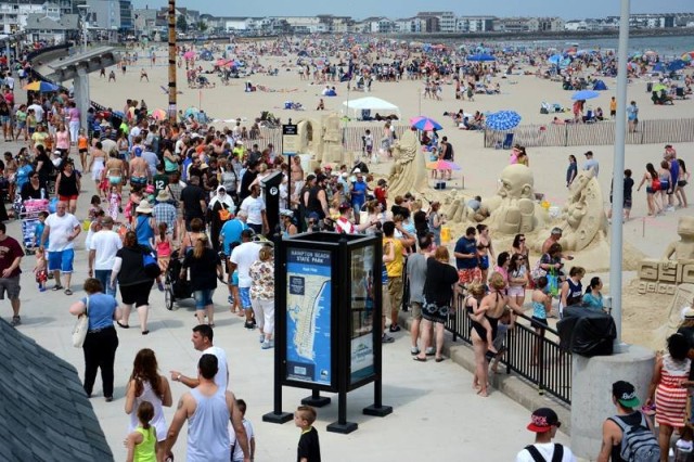 The Festival of Sand Sculptures in the Hamptons